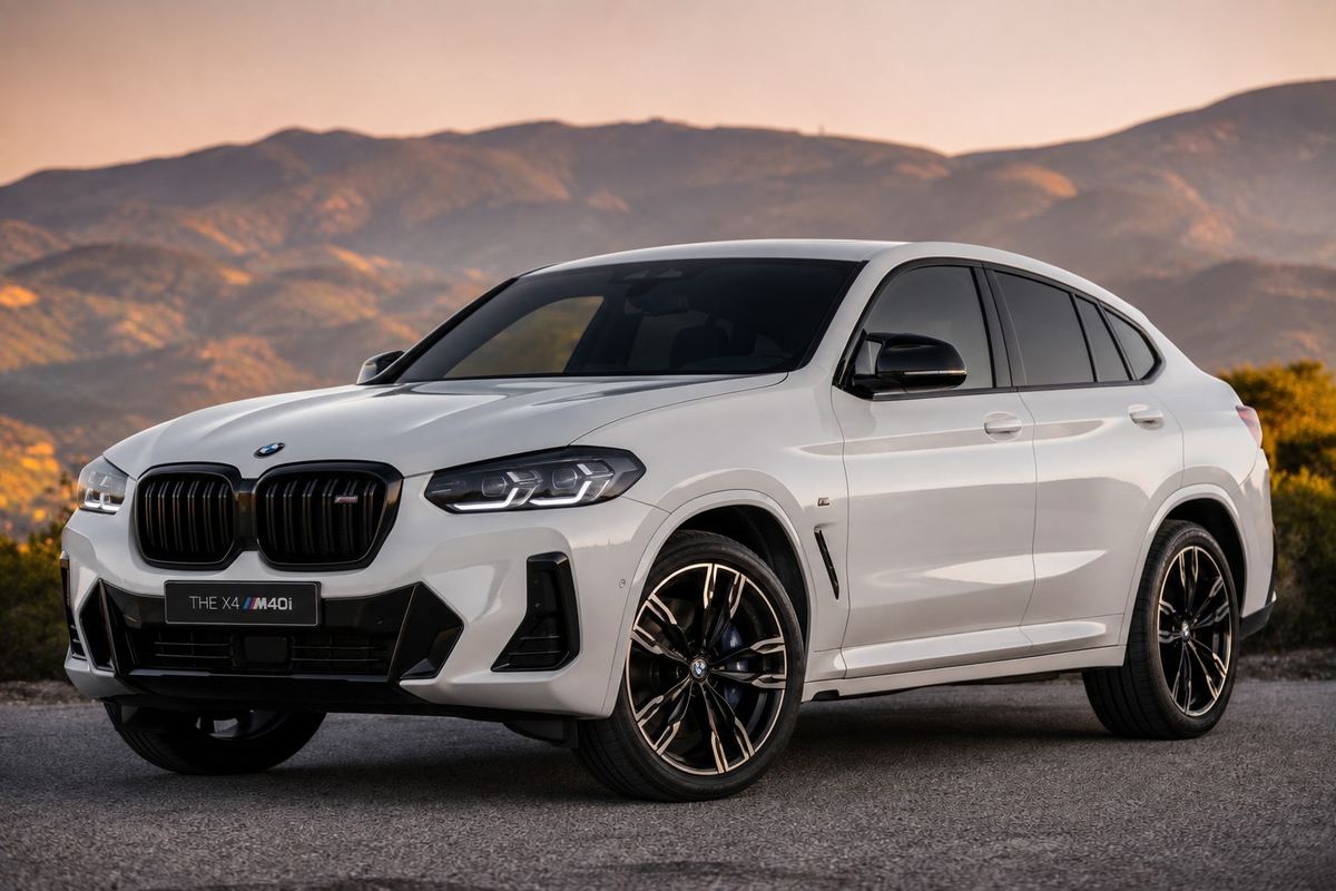 BMW X4 M40i blindado, color blanco
